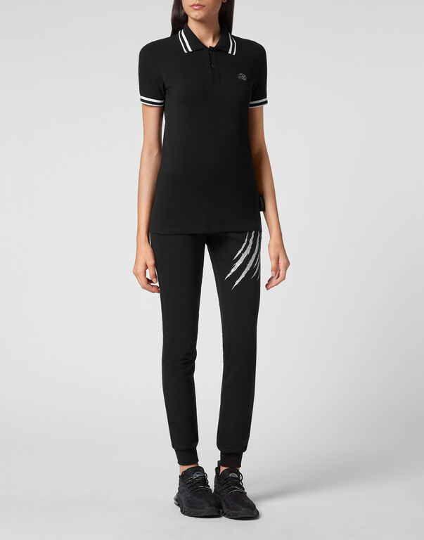 Plein Sport Polo Shirt SS Black