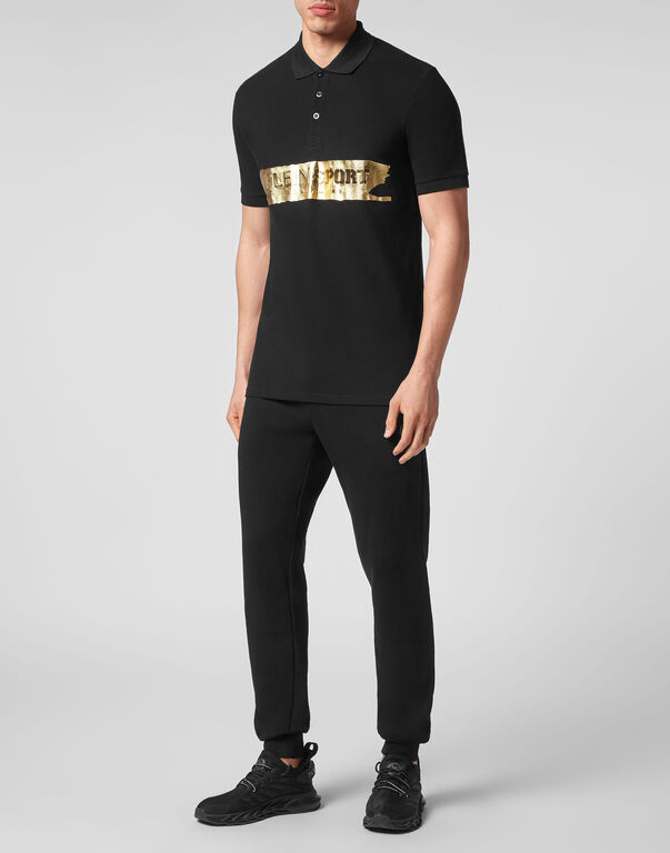 Plein Sport Polo Shirt SS Black