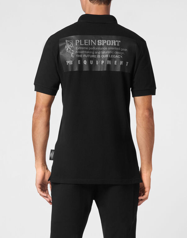 Plein Sport Polo Shirt SS Black / Black