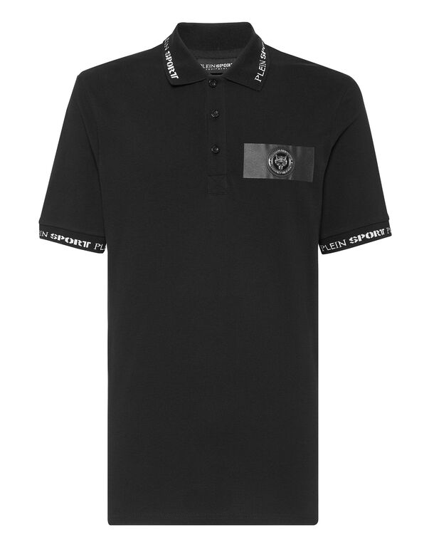 plein sport Polo Shirt SS black / white