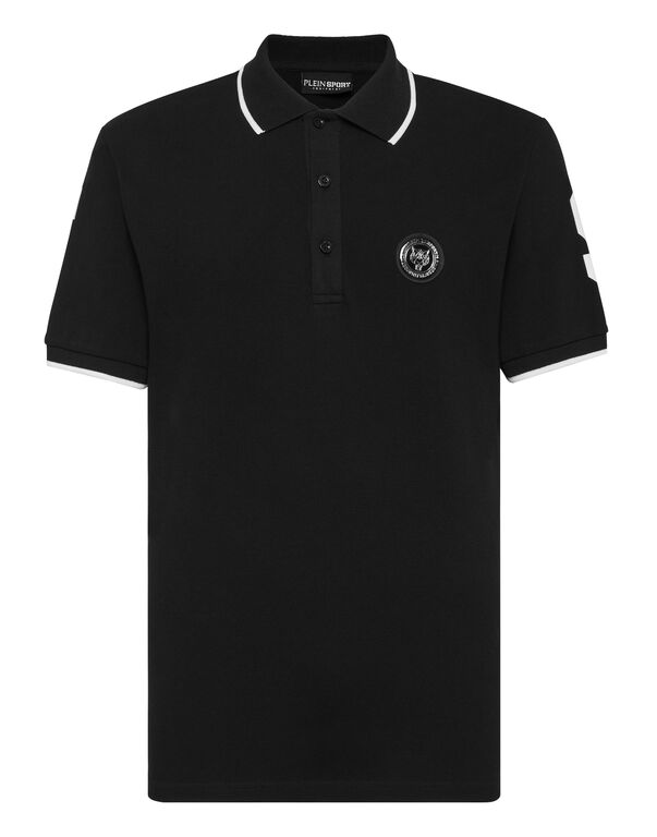 plein sport Polo shirt SS black / white