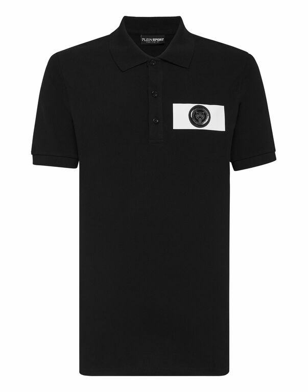 plein sport Polo shirt SS Scratch black