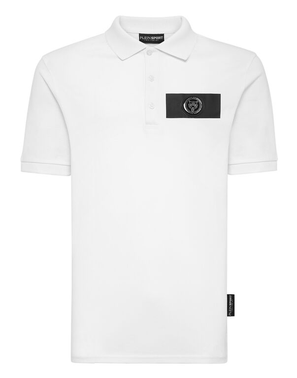 plein sport Polo shirt SS Scratch white
