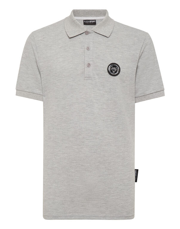 plein sport Polo shirt SS Thunder Tiger grey