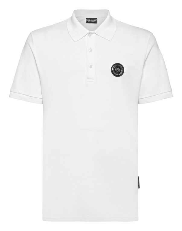 plein sport Polo shirt SS Thunder Tiger white