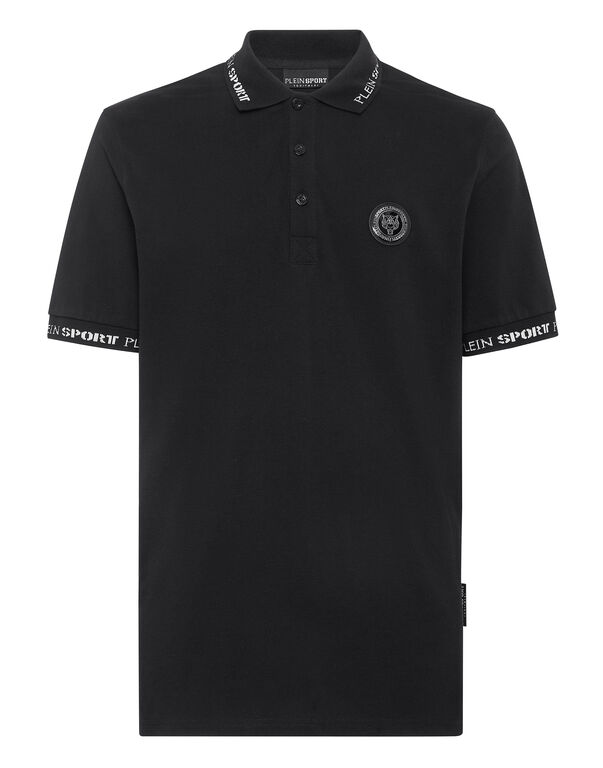plein sport Polo Shirt SS Tiger black / white