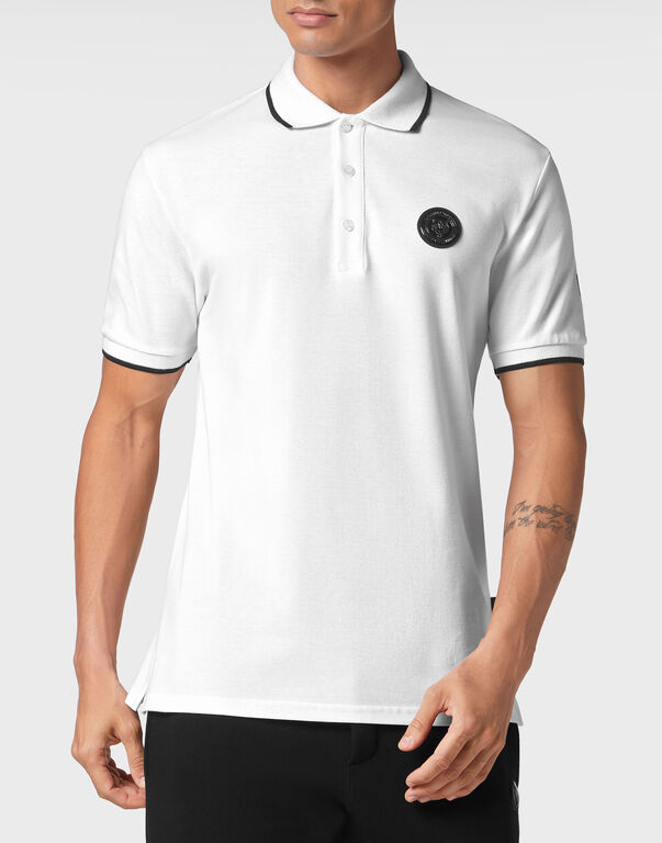 Plein Sport Polo Shirt SS White