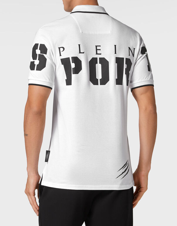 Plein Sport Polo Shirt SS White
