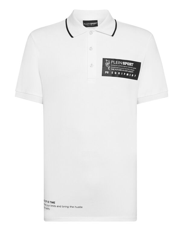 plein sport Polo shirt SS white / black
