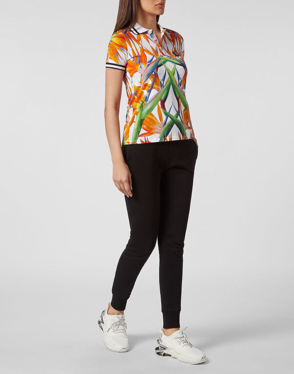 Plein Sport Polo Shirt SS White / Multicolored