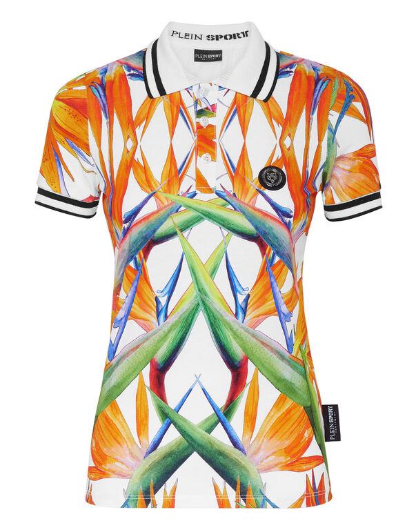 plein sport Polo shirt SS white / multicolored