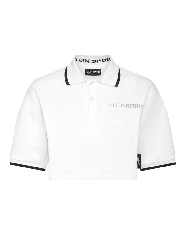 plein sport Polo T-Shirt Basic white