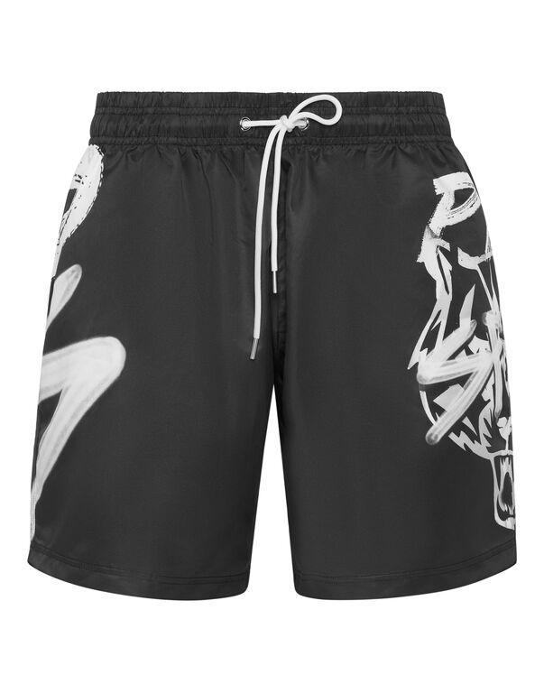 plein sport Printed Shorts Plein Sport black