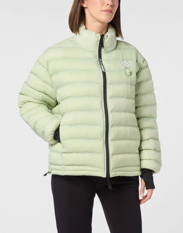 Plein Sport Puffer Termo Jacket Green