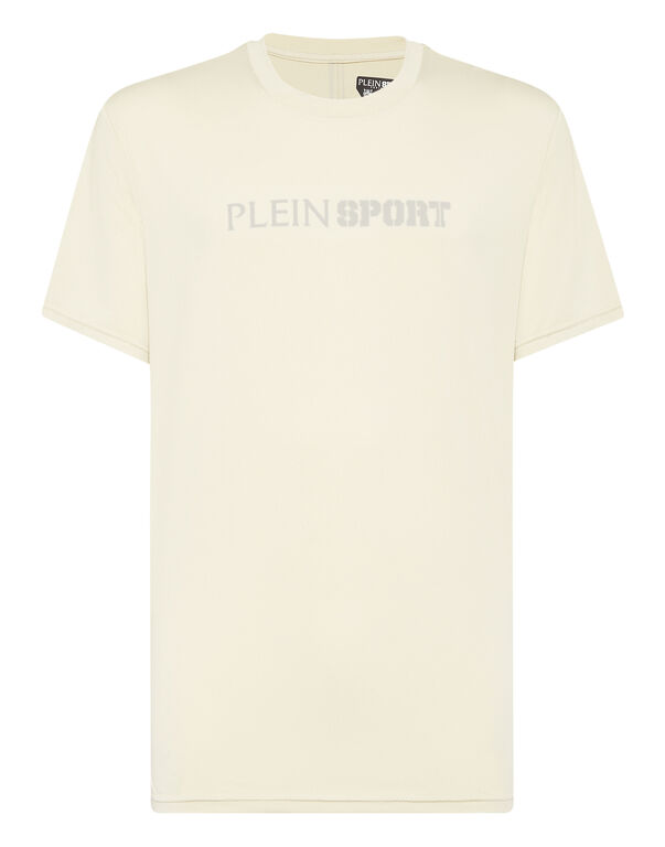 plein sport Reflective T-shirt Round Neck SS grey
