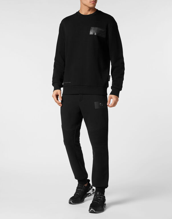 Plein Sport Roundneck Sweatshirt Black / Black