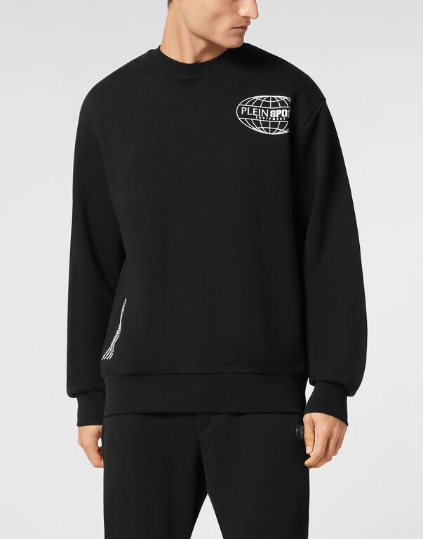 Plein Sport Roundneck Sweatshirt Black / White