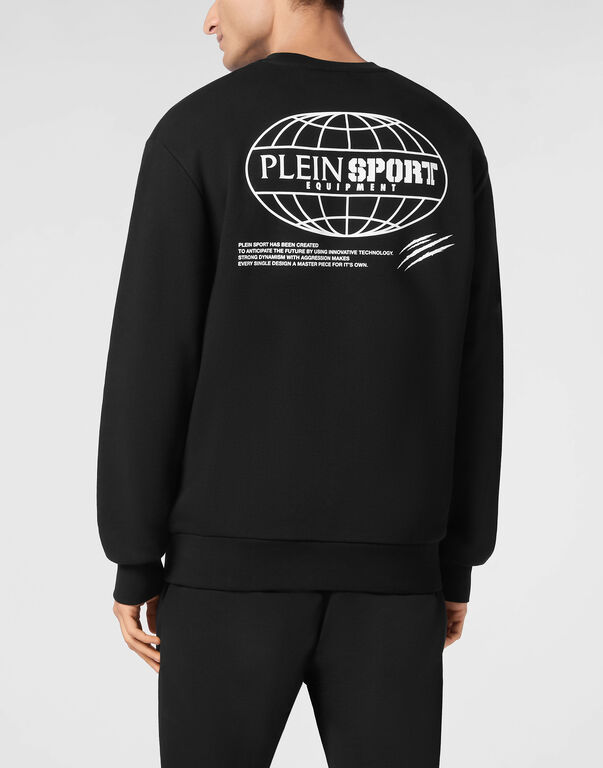 Plein Sport Roundneck Sweatshirt Black / White