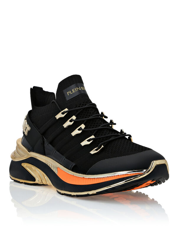 Plein Sport Runner Chrome Surfer Black/orange Fluo