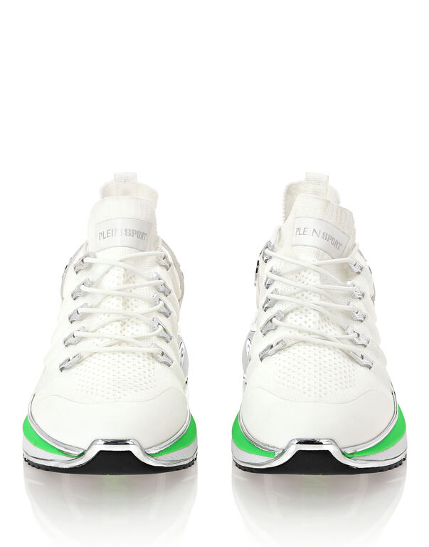 plein sport Runner Chrome Surfer White/greenfluo