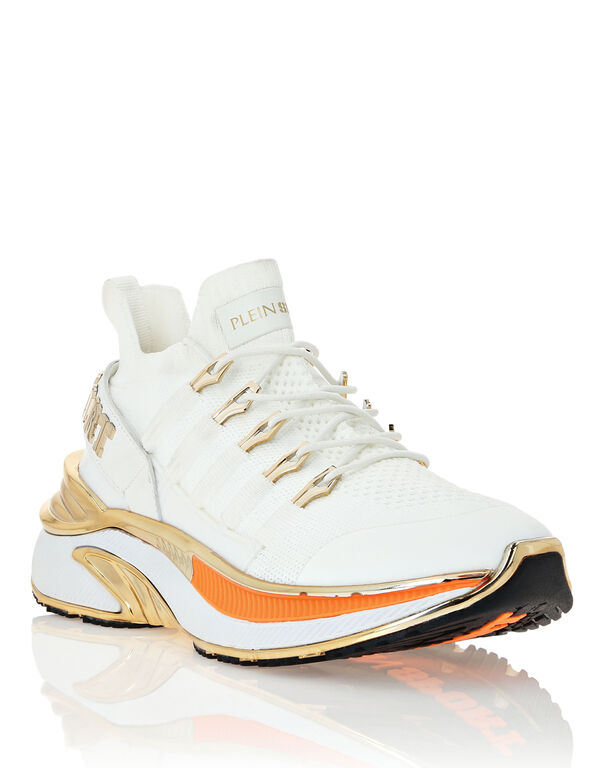 Plein Sport Runner Chrome Surfer White/orangefluo