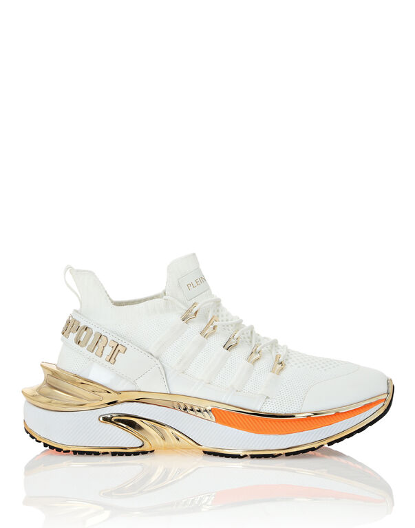 Plein Sport Runner Chrome Surfer White/orangefluo