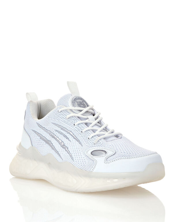 plein sport Runner Tiger Scratch white
