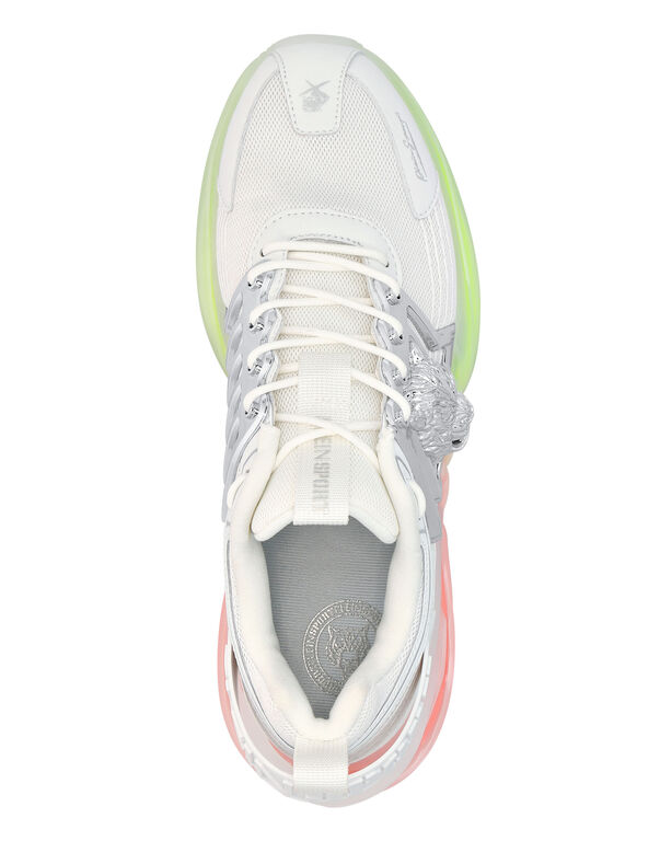 Plein Sport Runner Tiger White