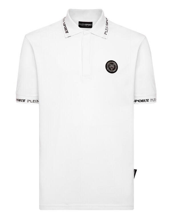 plein sport Short Sleeve Polo Statement white