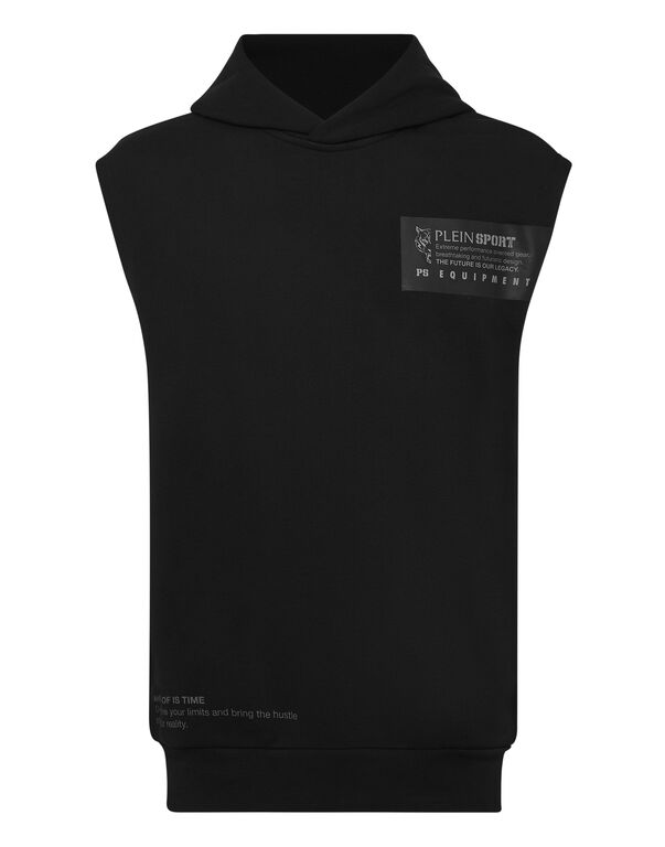 plein sport Sleeveless Sweatshirt black / black