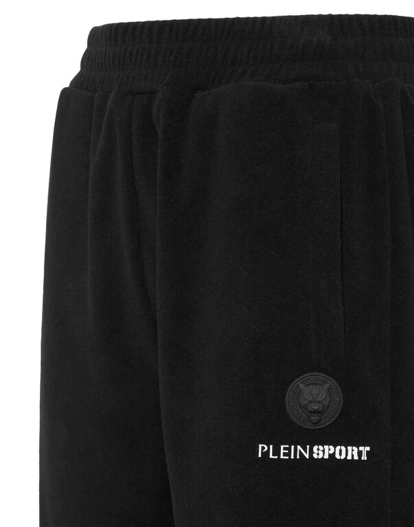 Plein Sport Sponge Jogging Shorts Black