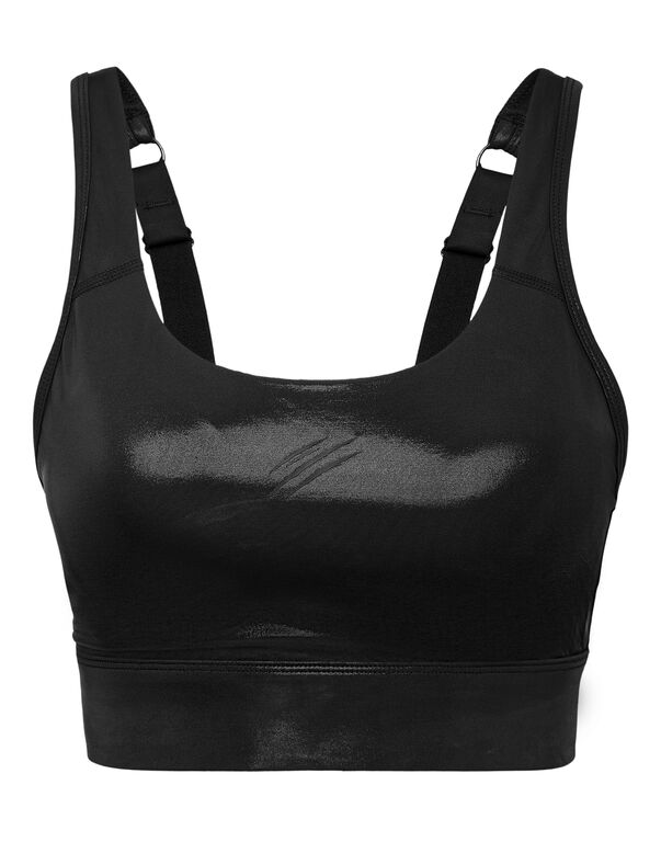 plein sport Sport Bra Scratch black