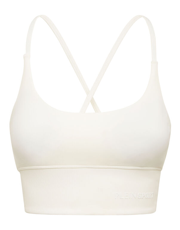 plein sport Sport Bra white