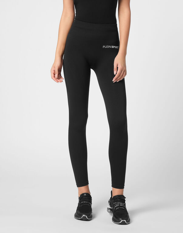 Plein Sport Sport Leggings Black