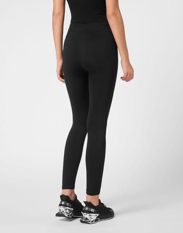 Plein Sport Sport Leggings Black