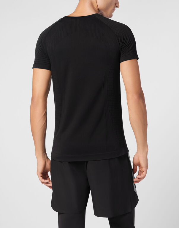 Plein Sport Sport T-shirt Round Neck SS Black