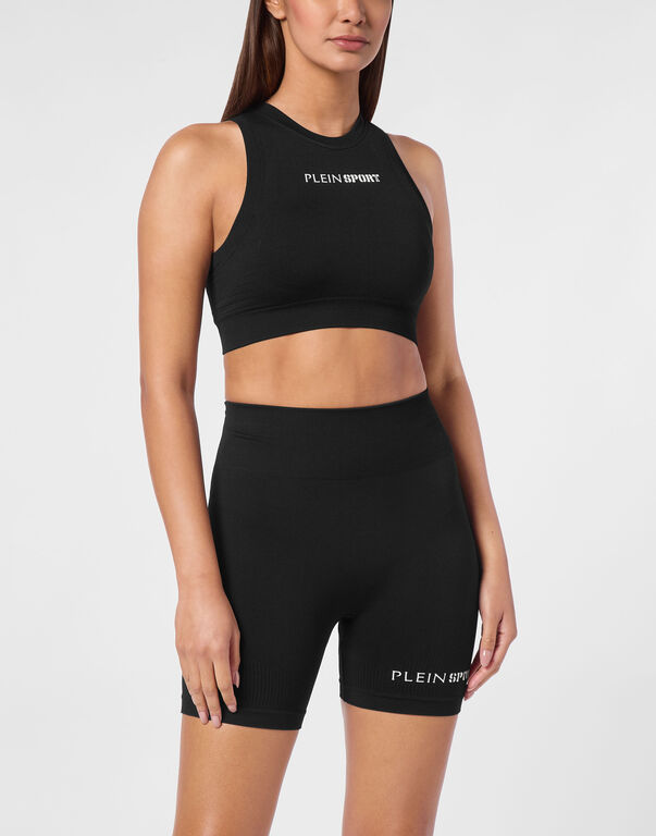 Plein Sport Sport Top Black