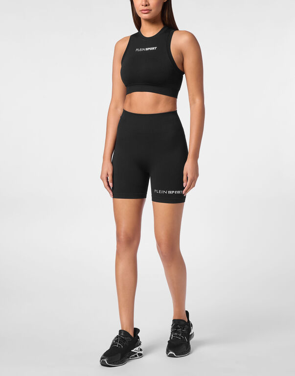 Plein Sport Sport Top Black