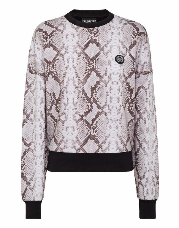 plein sport Sweatshirt LS Pitone grey