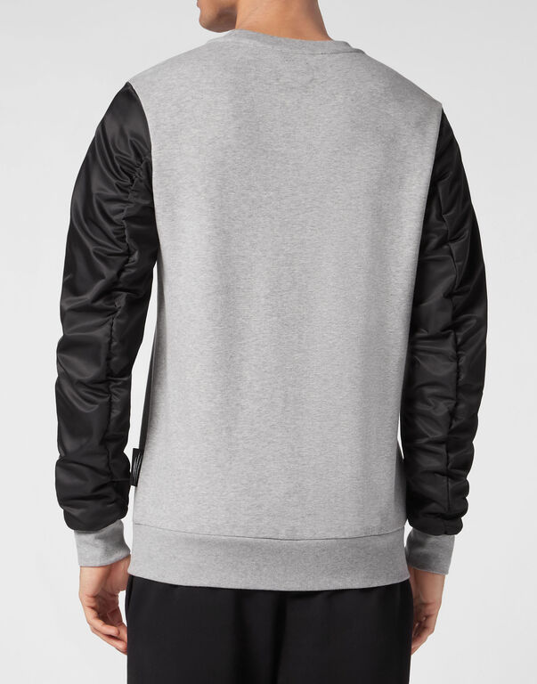 Plein Sport Sweatshirt LS Scratch Grey