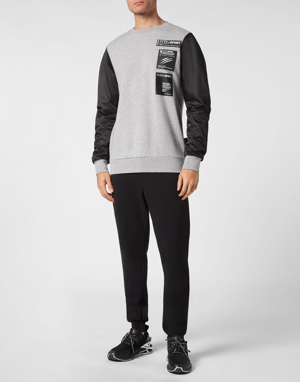 Plein Sport Sweatshirt LS Scratch Grey
