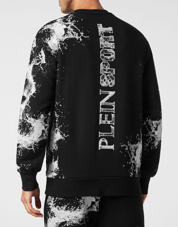 Plein Sport Sweatshirt LS Splash Extreme Black