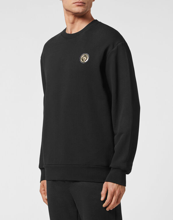 Plein Sport Sweatshirt LS Statement Black / Gold