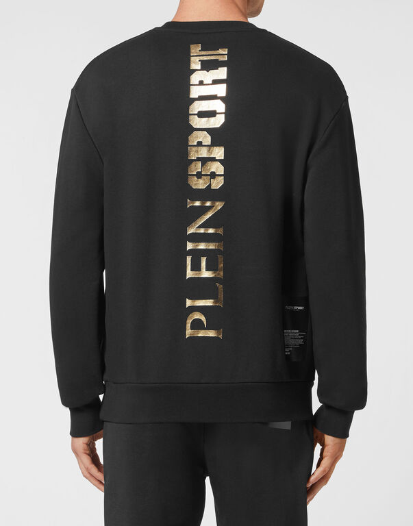 Plein Sport Sweatshirt LS Statement Black / Gold