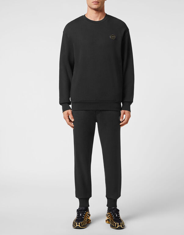Plein Sport Sweatshirt LS Statement Black / Gold