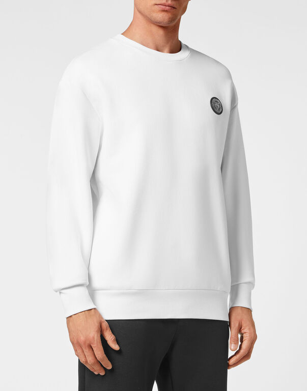 Plein Sport Sweatshirt LS Statement White
