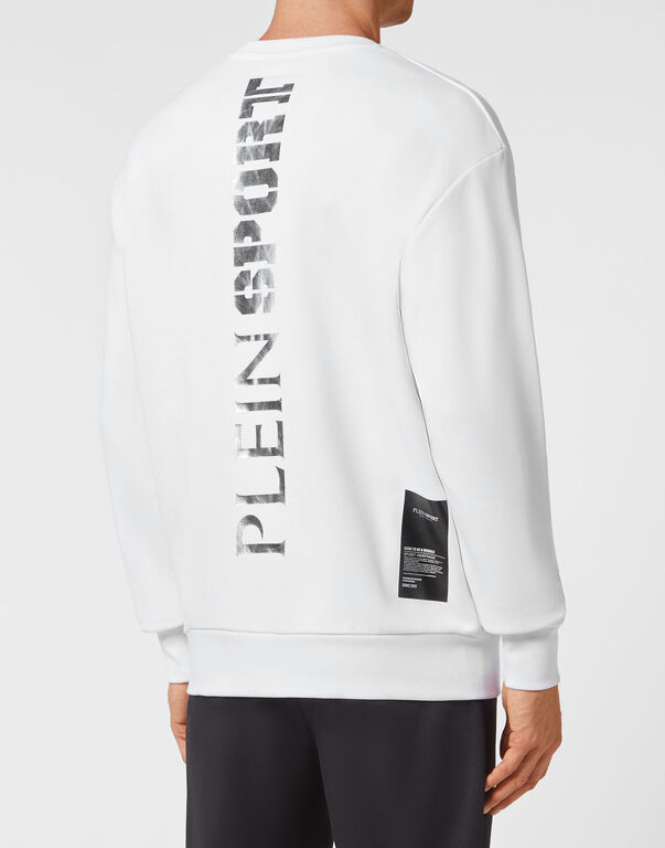 Plein Sport Sweatshirt LS Statement White