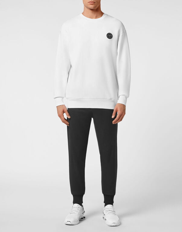 Plein Sport Sweatshirt LS Statement White