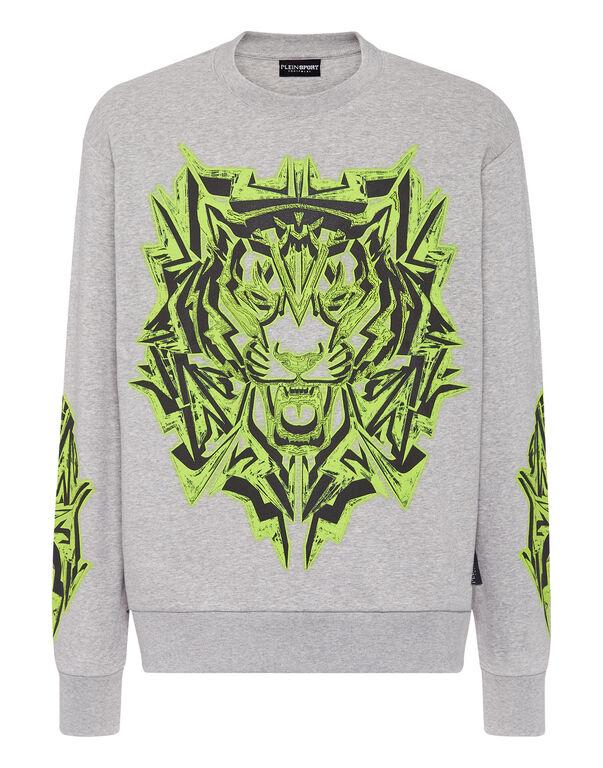 plein sport Sweatshirt LS Thunder Tiger grey