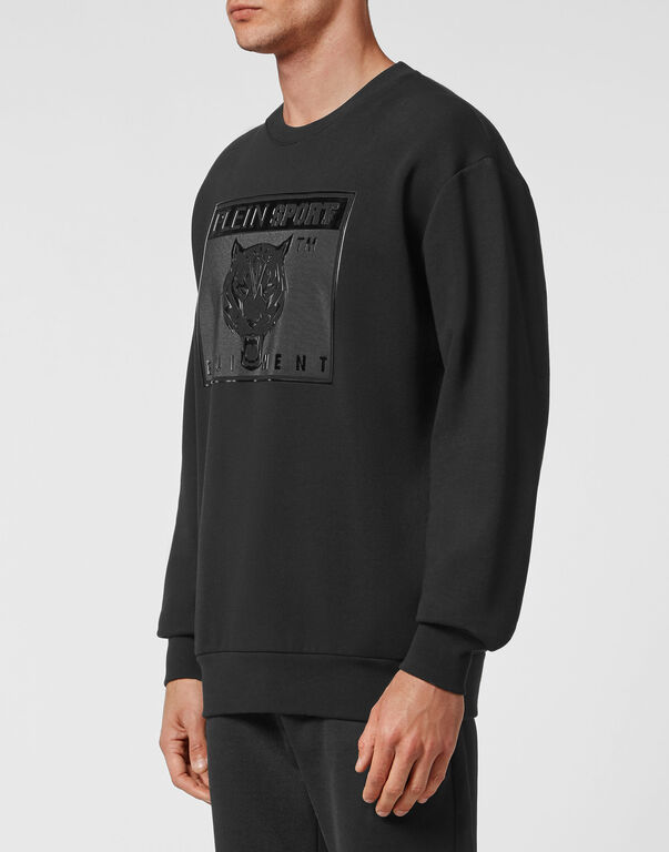 Plein Sport Sweatshirt LS Tiger Black / Black